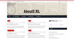 Desktop Screenshot of aboutu.nl